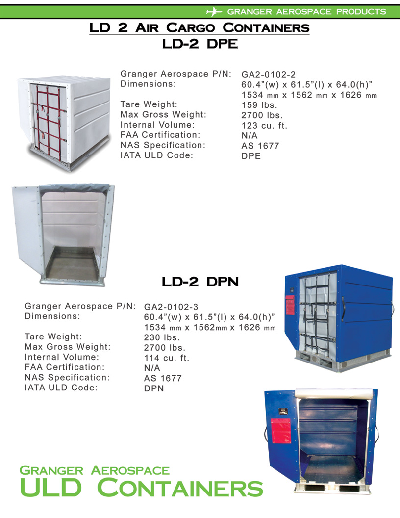 LD 2 Information, LD 2 Specifications, DPE Information, DPE Specifications, DPN Information, DPN Specifications